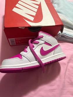 Air Jordan 1 Mid Toddler Sneakers Size 11