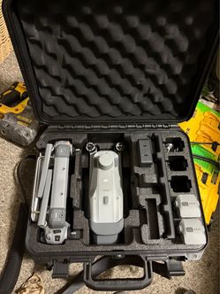 DJI Drone with Hard Case and Accessories