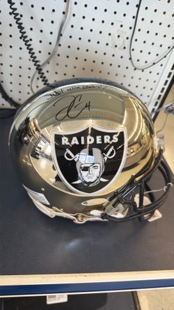 Signed NFL Helmet