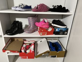 Kids Shoes & Jackets…Size 2,5,& Big Kids 7 THE Jackets Size 7-8
