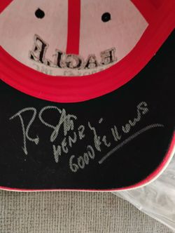 Signed Ray Liotta And Henry Hill Hat