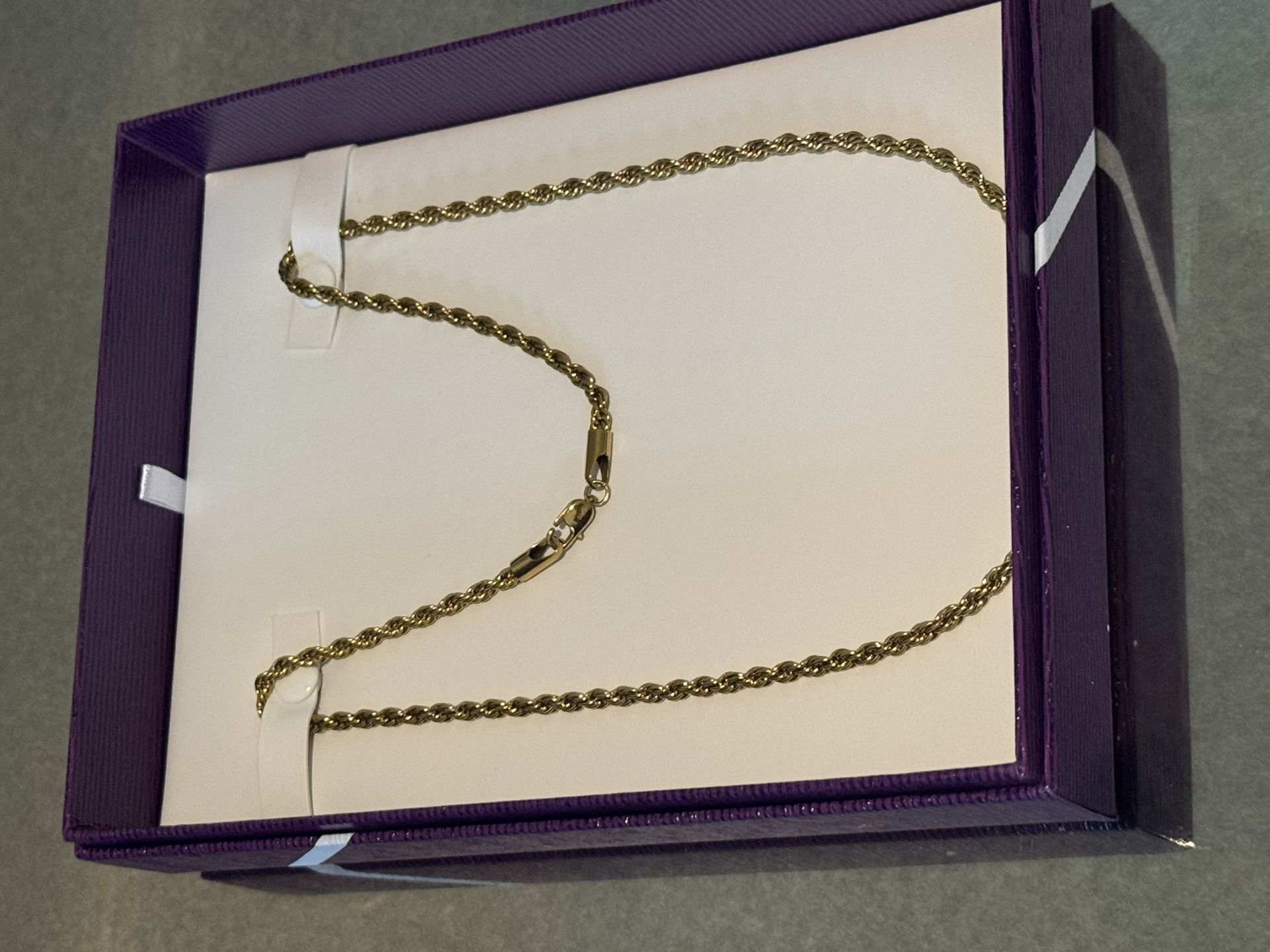 Sterling Gold Chain 