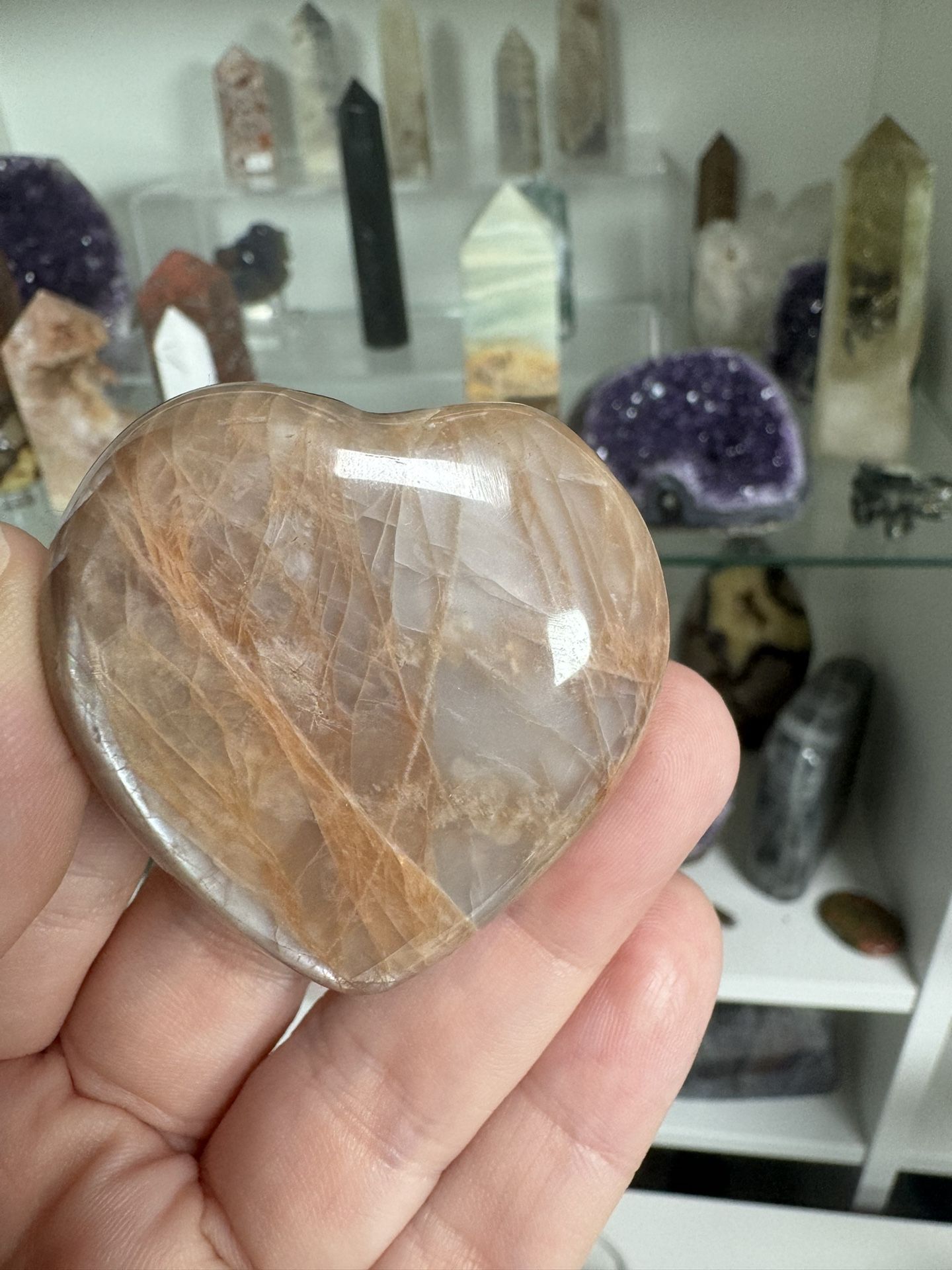 Peach Moonstone