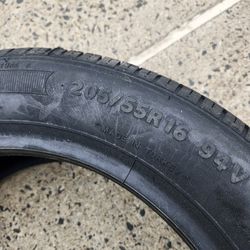1 New Tire 205-55-16 