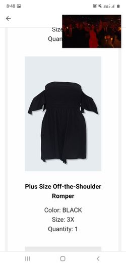 Plus size New Forever 21 Rompers