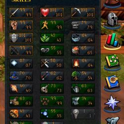 Level 129 ( 8 Max Level 99 Skills With Skillcapes) 