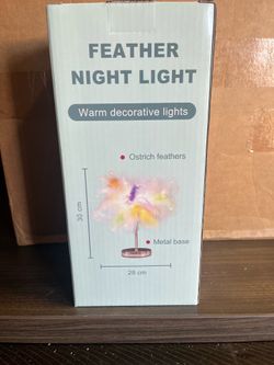Feather Night Light (New In Box)
