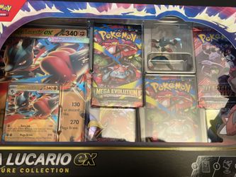 Pokémon TCG: Mega Lucario ex Figure Collection