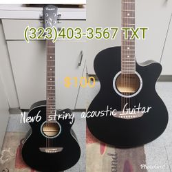 Nueva guitarra acoustica/new acoustic guitar