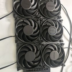 6 Be Quiet Fans With Corsair Controller