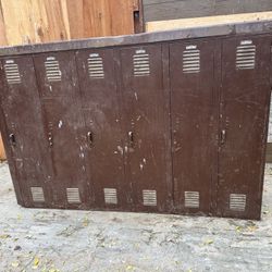 Vintage 60s Lockers
