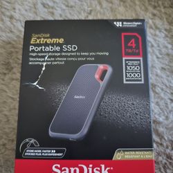 SanDisk Extreme Portable 4TB NiB