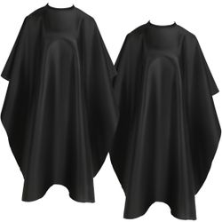 2 Pack Barber Hair Cut Cape Hairdressing Salon Cape for Hair Styling Dyeing