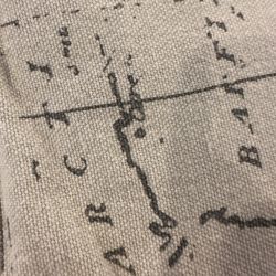 Four curtain panels 100% cotton includes rod