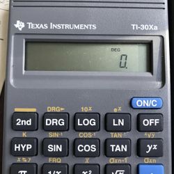 Texas instruments calculator