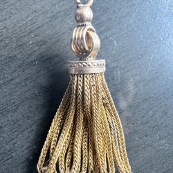 14kt Gold Victorian Tassel