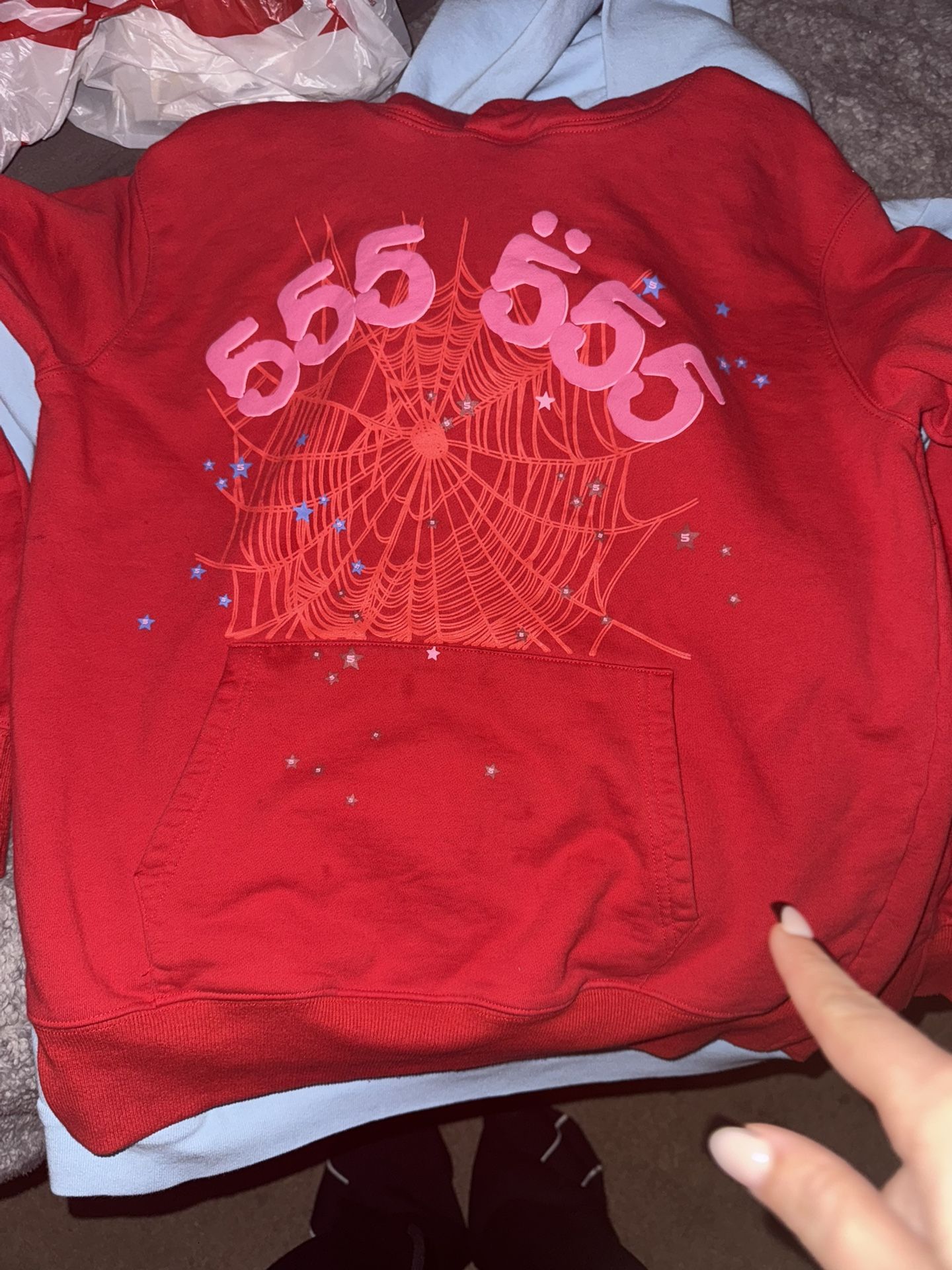 Red spider hoodie
