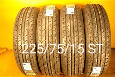 225/75/15 For Sale 4 New Tires ST Trailer We Service Motorcycle Tires