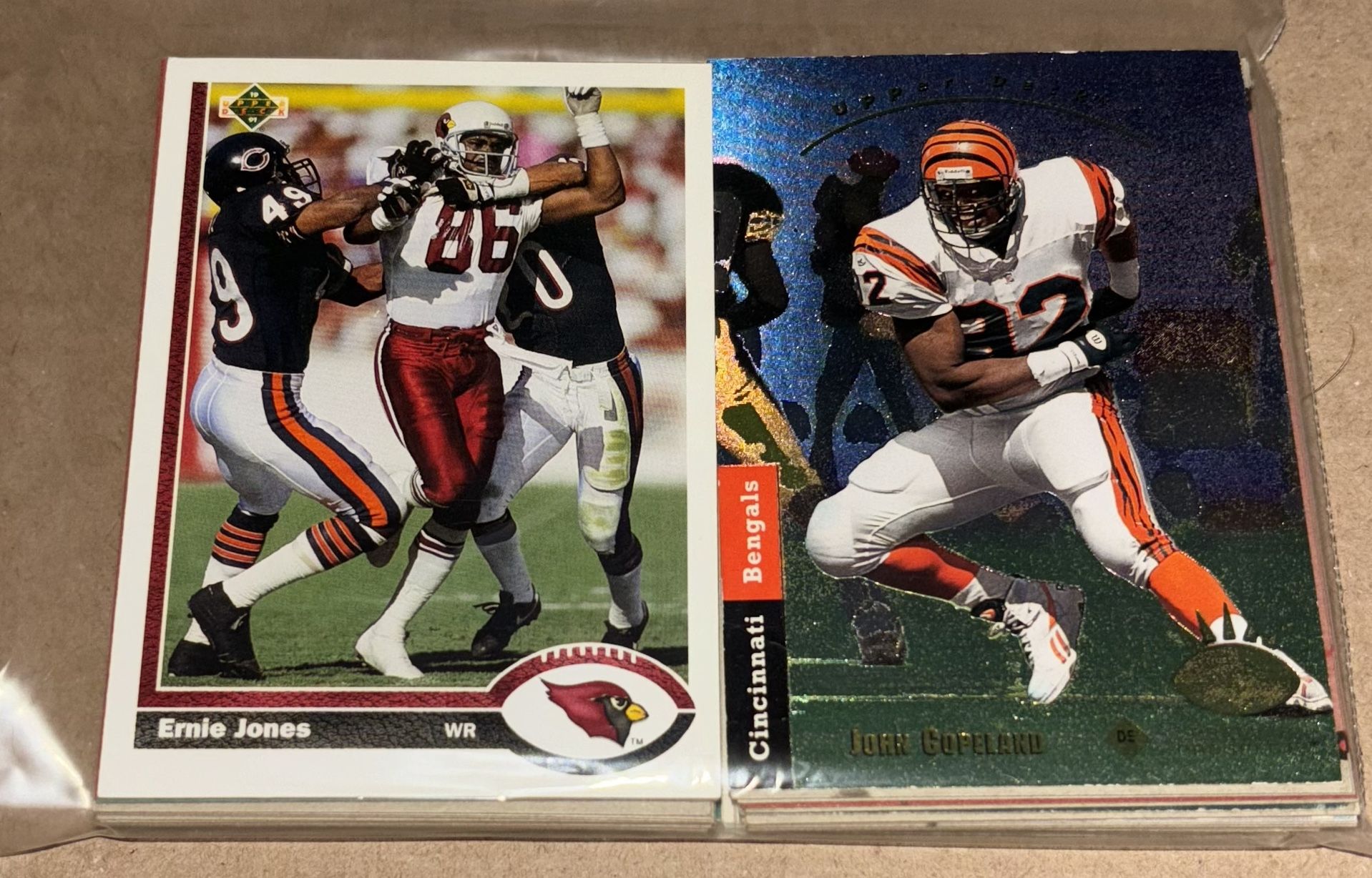 Mystery 50x Count Of Football Cards (Range From 60’s-Present Day)