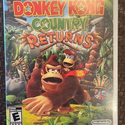 Nintendo Donkey Kong Country Returns (Nintendo Wii) Factory Sealed New
