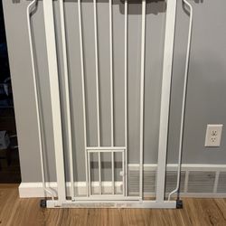 Carlson Extra Tall Walk Through Pet Gate with Door