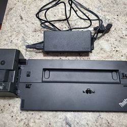 Lenovo Thinkpad Ultra Docking Station With 135w Power Adapter 