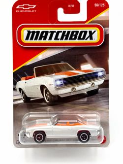 Matchbox 1:64 Scale Diecast Model - 1969 Chevy Camaro SS 396