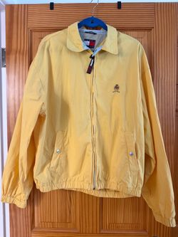 Tommy Hilfiger Yellow bomber windbreaker Jacket