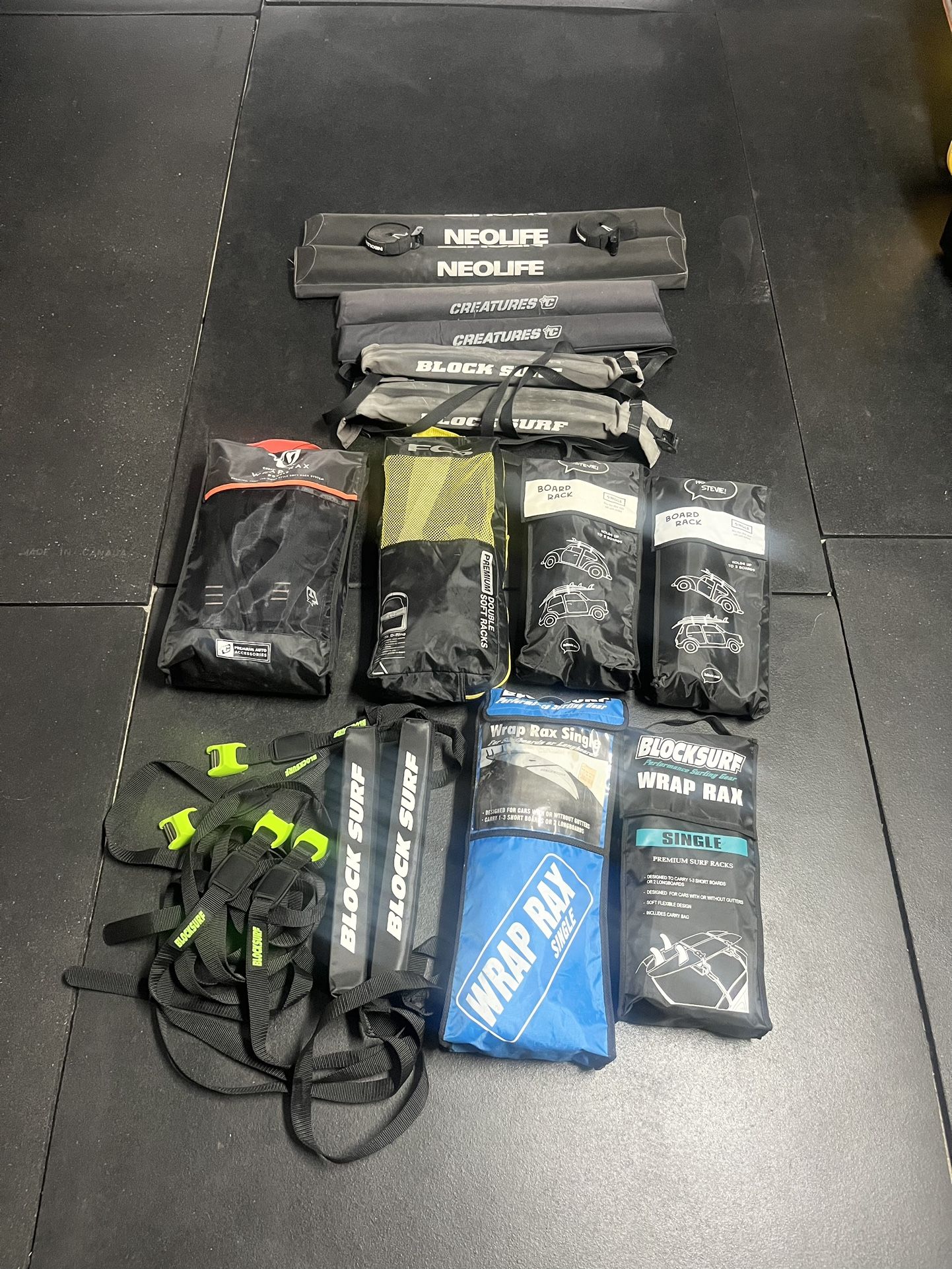 Surfboard Soft Racks (see full description for prices)