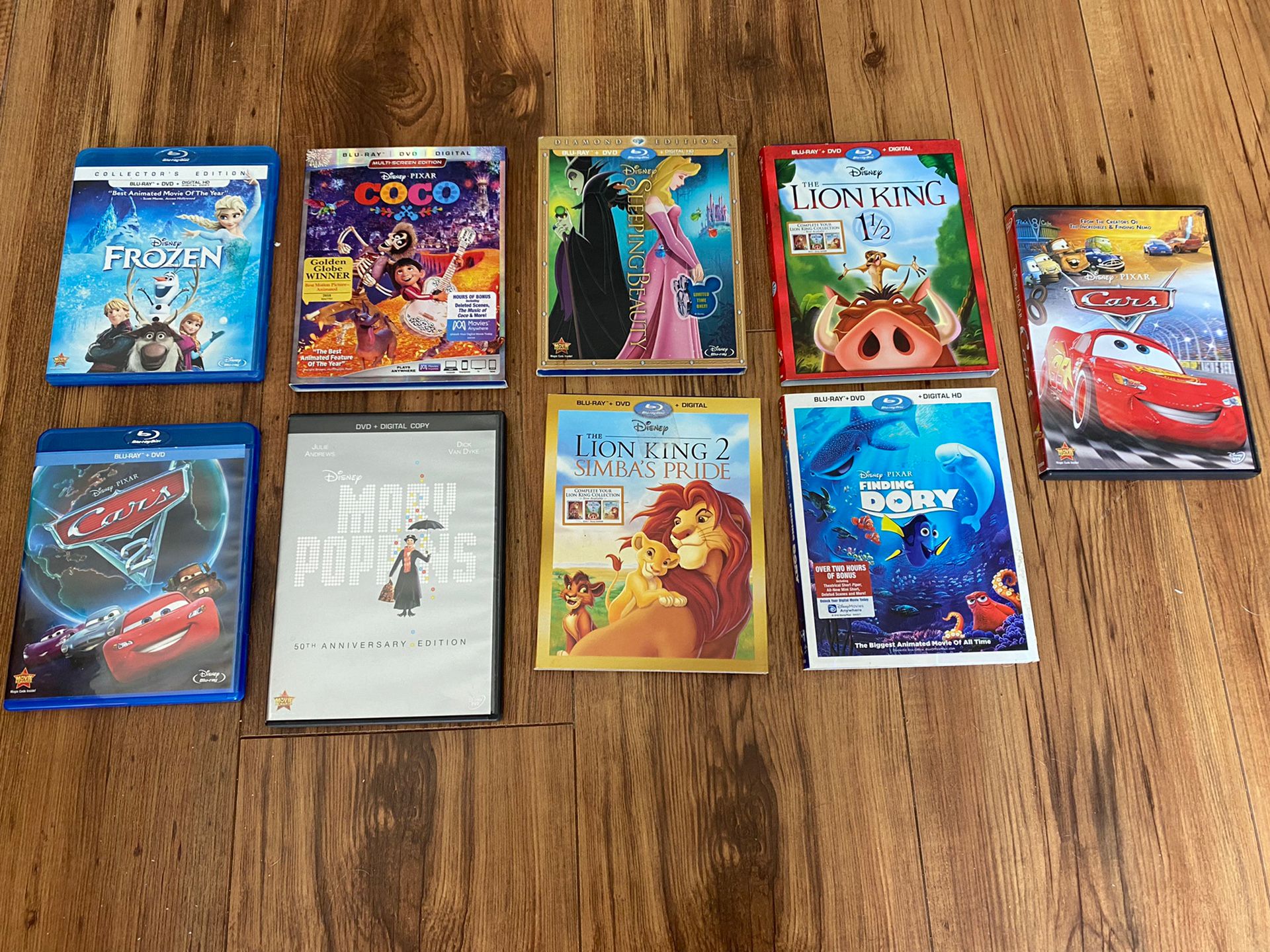 Blue Ray DVDs