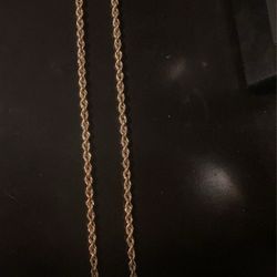 Gold Rope Chain 4.4g $450