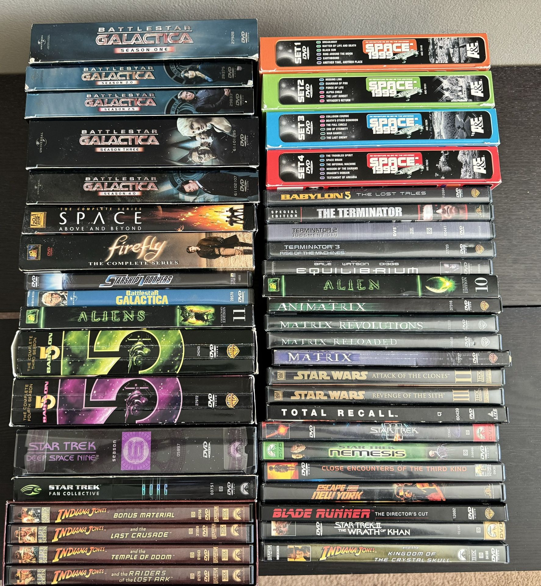 Sci-fi / Fantasy DVDs