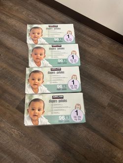 Kirkland size 1 diapers