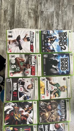 X Box 360 games