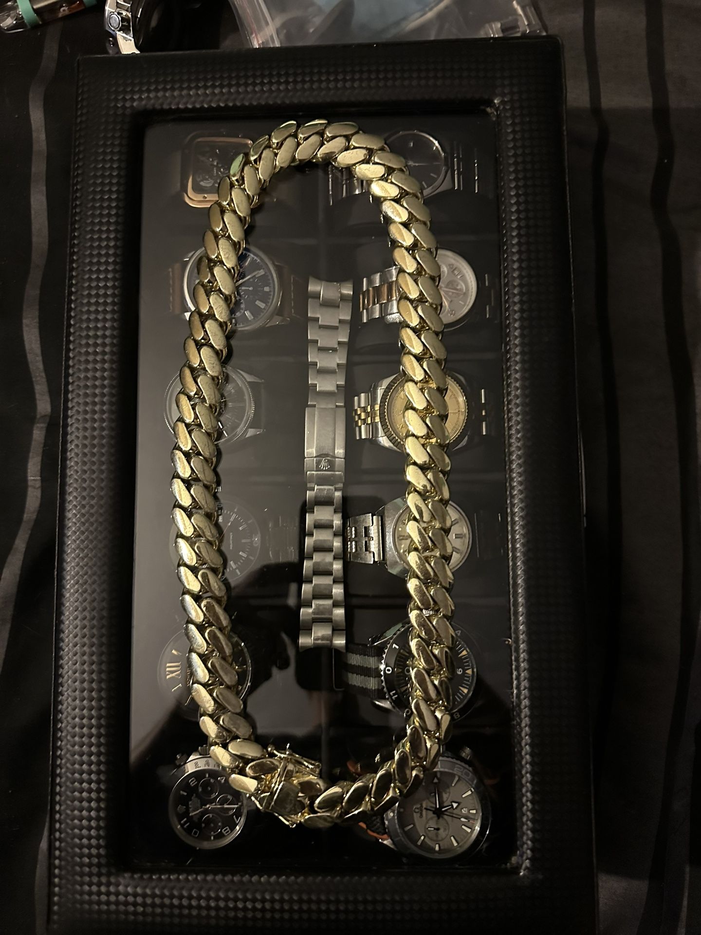 14k Gold Plated Cuban Necklace