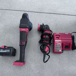 Milwaukee M18 Polisher And Accessories