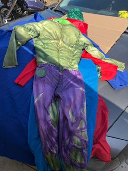 Hulk costume no mask 6-8