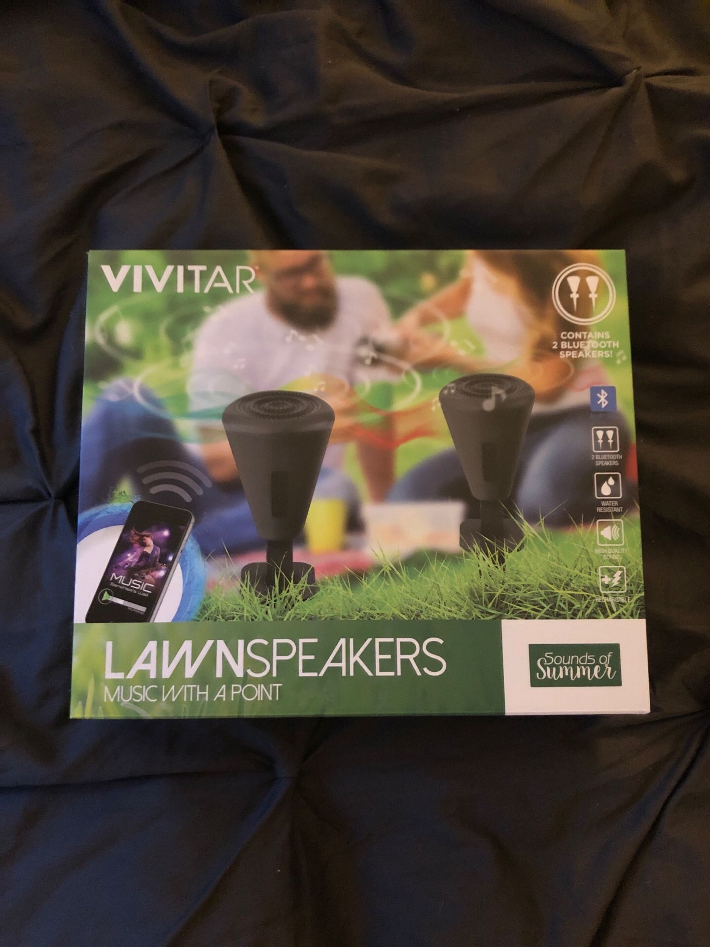 Vivitar store lawn speakers