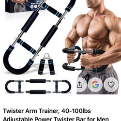 Chest Workout Equipment, 66-110lb Adjustable Arm Trainer