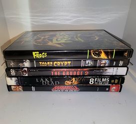 lot of 5 Horror / Sci-fi DVD movies