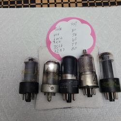 Radio Tube  6v6 TG  6w6 Gt 7xx 12k7 4 Tube Test