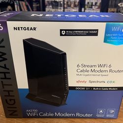 WiFi Nighthawk Router Cable Modem 