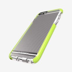Tech21 Evo Mesh Sport for Apple iPhone 6/6s/7/8 - Clear Lime v2