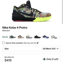 Nike Kobe Protro (wizenard) 
