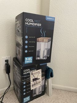 Humidifiers (Smartmi + INSENVO) like new / brand new