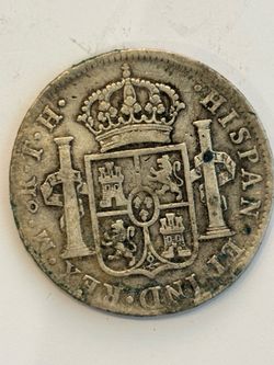 1806 Genuine Spanish Colonial 8 Reales Piece of Eight Silver Coin