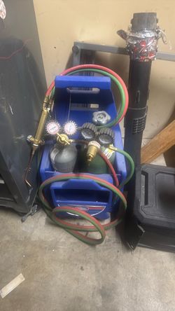 Oxy acetylene brazing kit
