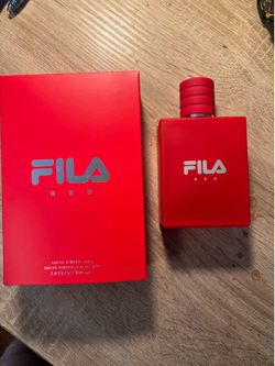 FILA red cologne for men