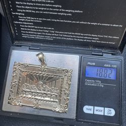 last supper pendant 10k