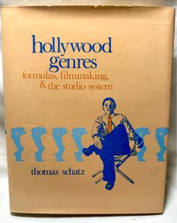 Signed Thomas Schatz 1981 Hardcover Hollywood Genres 1st Ed + AFI Ephemera